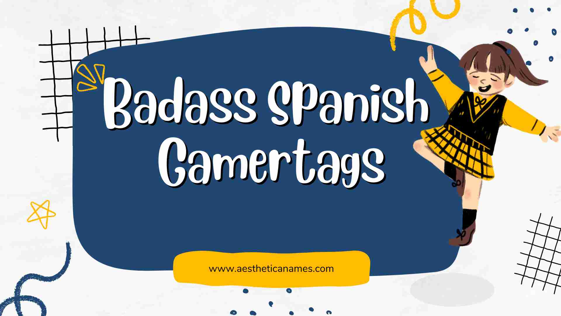Read more about the article 200+ Cool and Awesome Badass Spanish Gamertags-AestheticNames