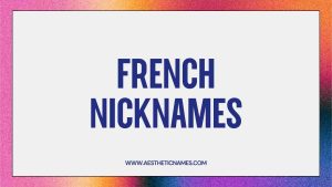 Read more about the article 200+ Endearing French Nicknames-AestheticNames
